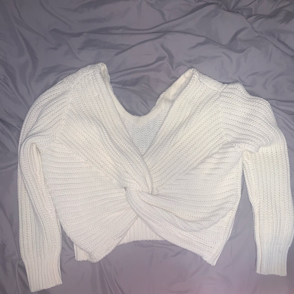 white sweater - Picture 2 of 2